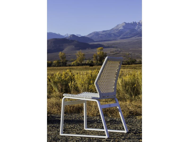 Adriano Aluminum Wicker Chair